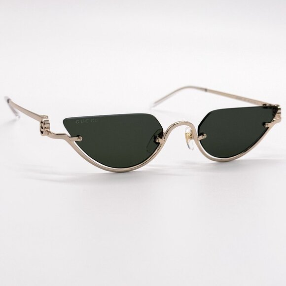 NEW GUCCI SUNGLASSES GOLD WOMEN CAT EYE EYEWEAR GUCCI GG1603S 001 main image 7